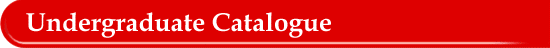 Undergraduate Catalogue