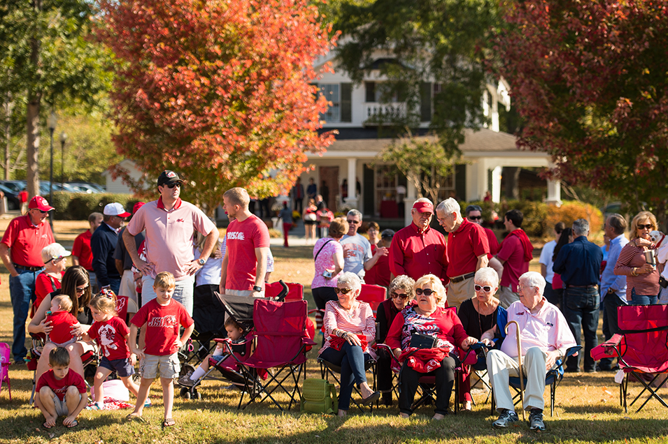 Alumni House at Homecoming