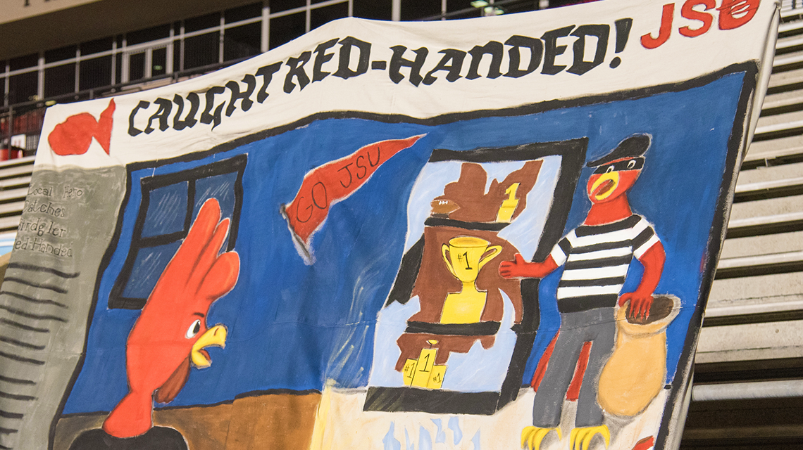 Wesley Foundation Homecoming Banner