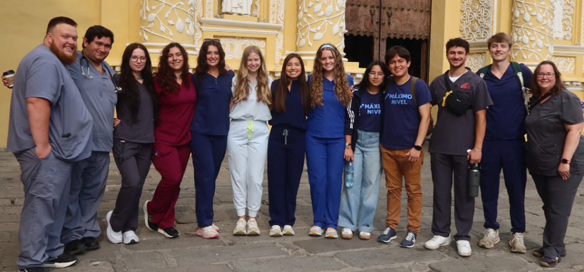 Nursing students in Guatemala