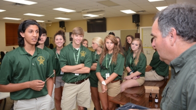 Hopwood Addresses Students