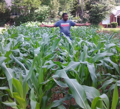 Dr. Akpan and the Community Garden 