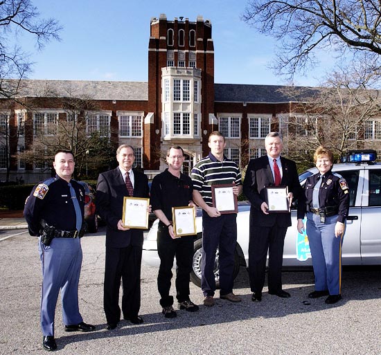 Pres. Meehan, 3 others honored as 