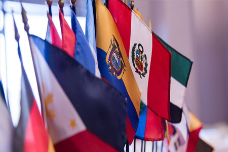 International flags