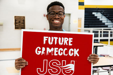 First-Time Freshmen students on campus at JSU