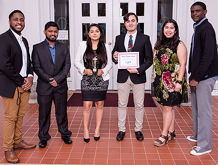 Students receiving ISO and Group awards