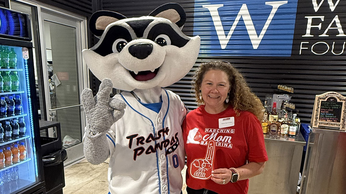 Gamecocks at the Trash Pandas game