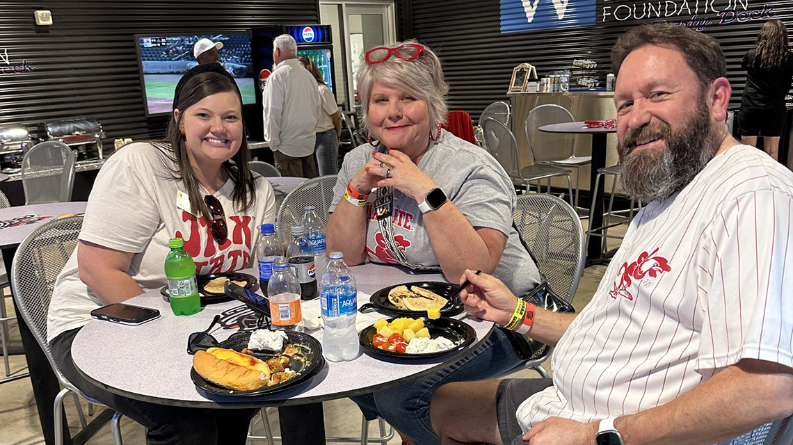 Gamecocks at the Trash Pandas game