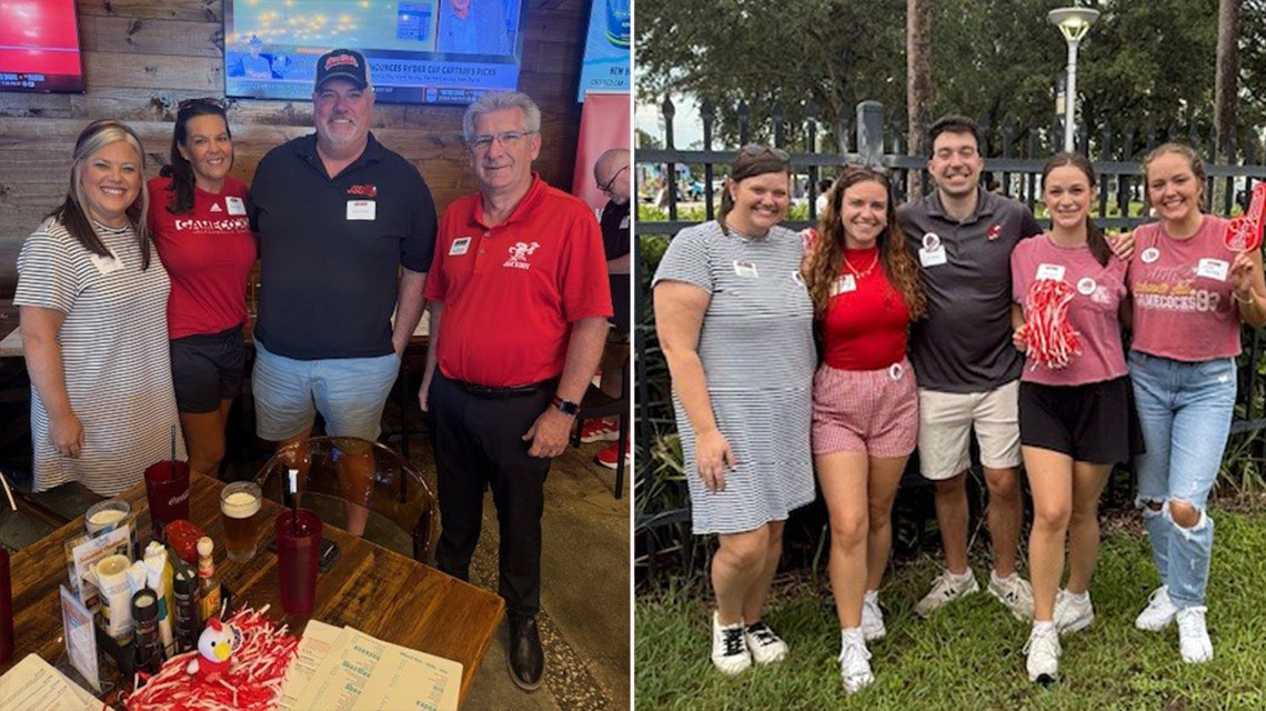 Alumni luncheon, a reception at Orlando Icebar, and a Tailgate prior to the UCF game.