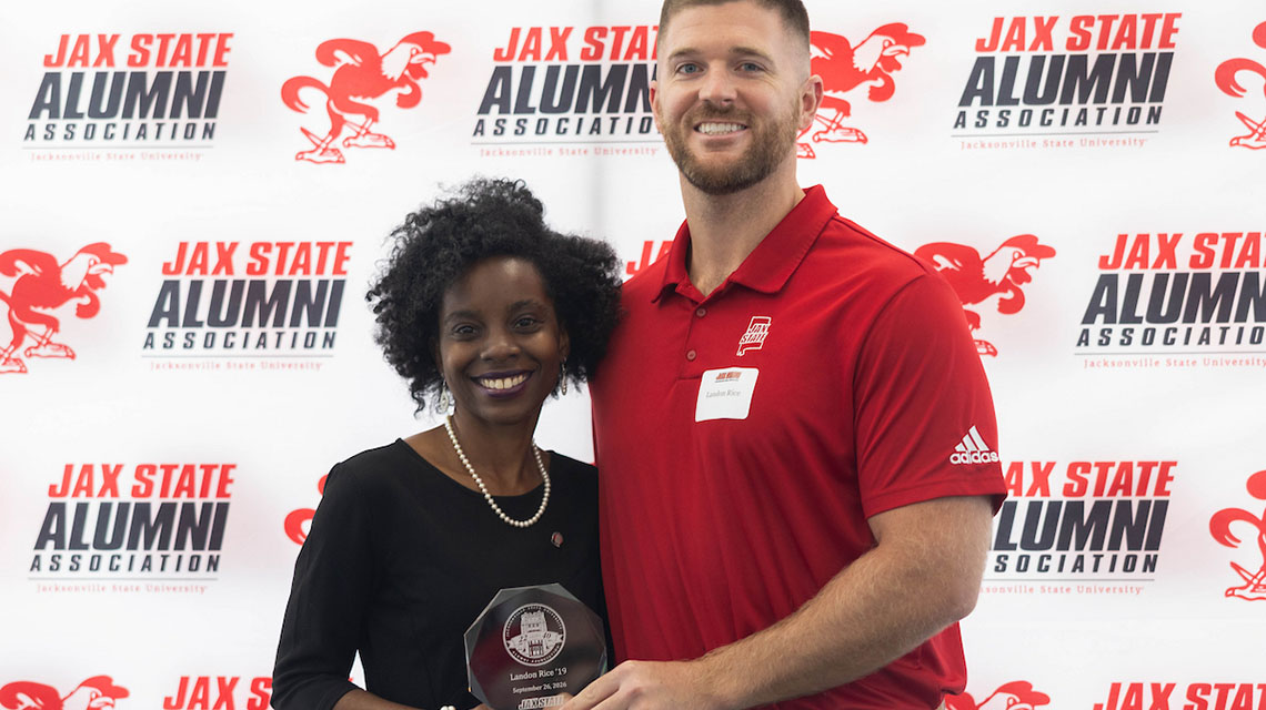 Jacksonville State University recognized its inaugural class of 22 Under 40 Young Alumni