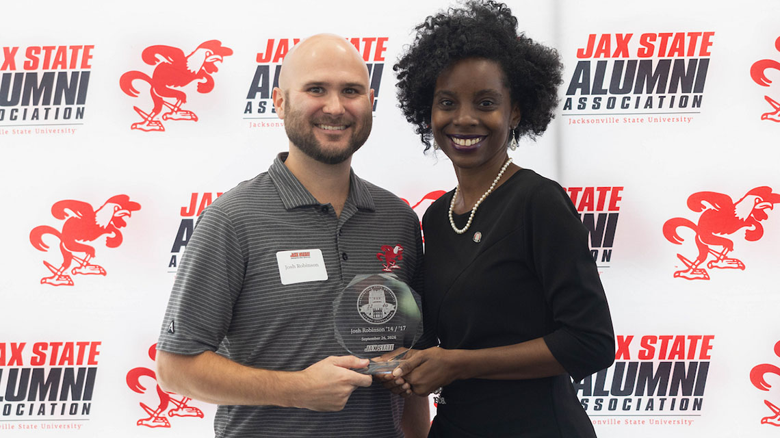Jacksonville State University recognized its inaugural class of 22 Under 40 Young Alumni