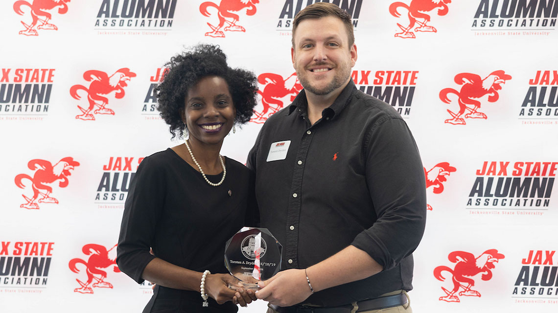 Jacksonville State University recognized its inaugural class of 22 Under 40 Young Alumni