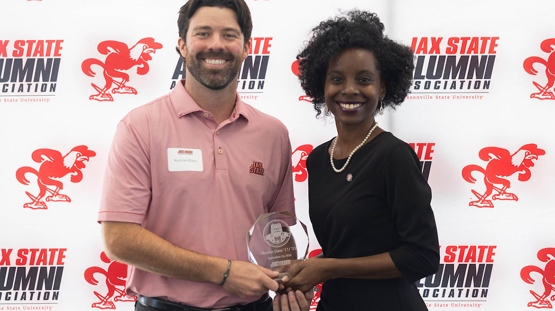 Jacksonville State University recognized its inaugural class of 22 Under 40 Young Alumni