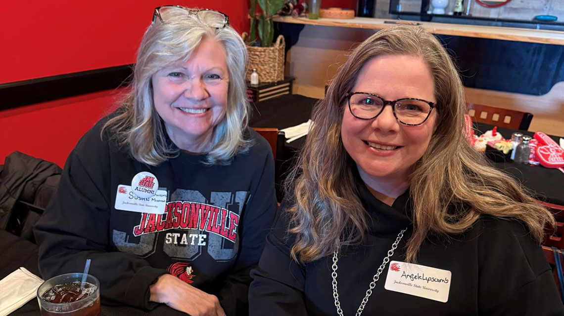 Jax State alumni and friends gathered for lunch at Mi Casita in Southside, Alabama, for the Etowah County Lunch Bunch.