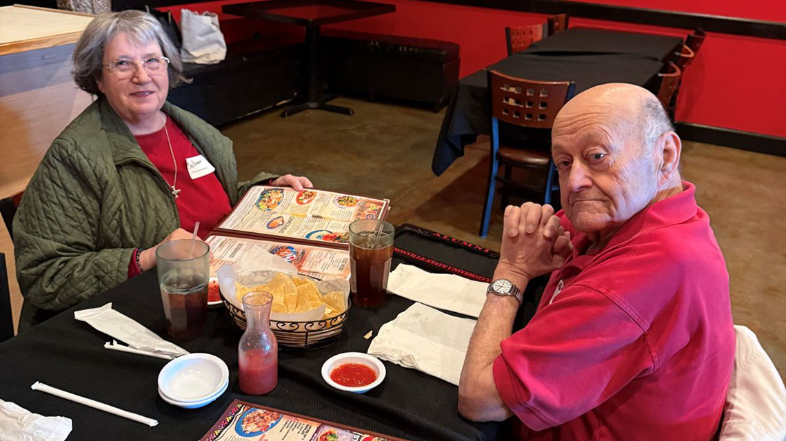Jax State alumni and friends gathered for lunch at Mi Casita in Southside, Alabama, for the Etowah County Lunch Bunch.