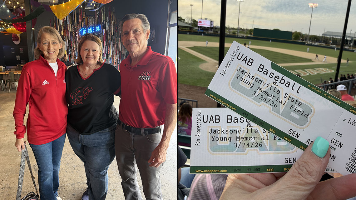 Jax State alumni, friends, and fans at Grand Slam Series 2026-Birmingham