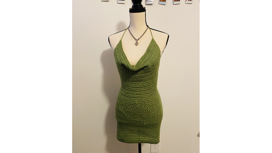 Crochet Dress by Marchelle Dye 