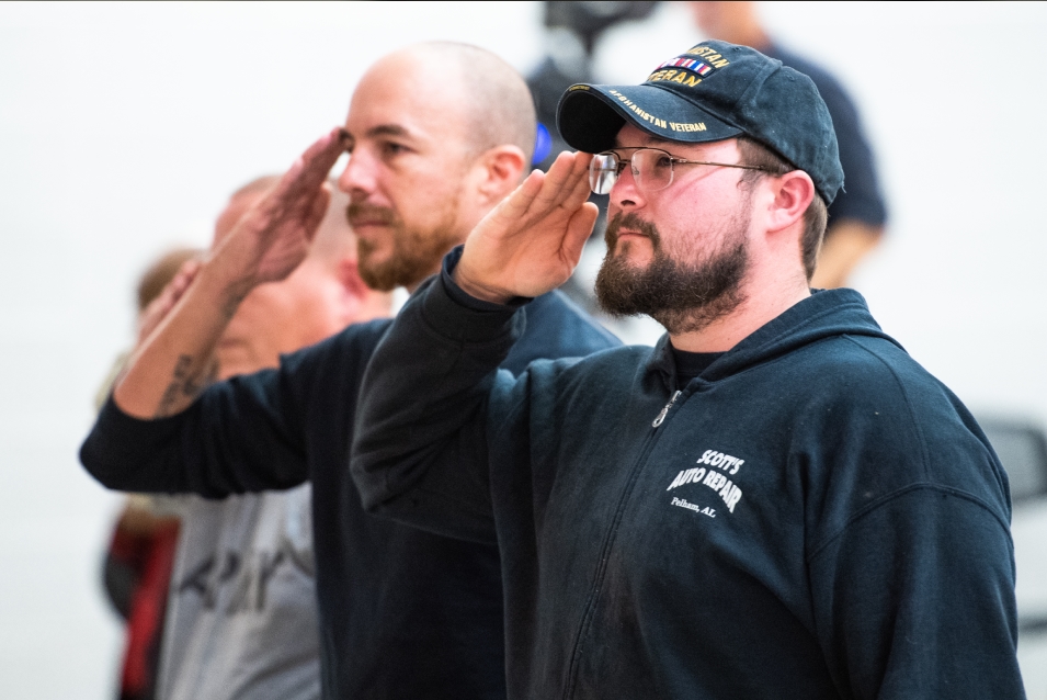 Veterans Saluting