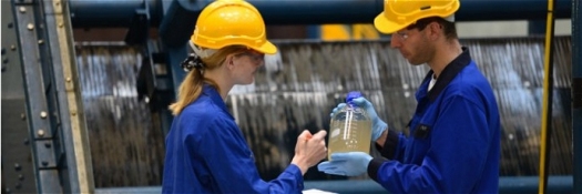 Workers at Water Treatment Plant