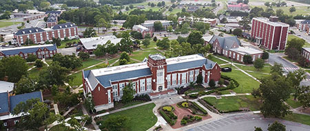 Brewer Hall on JSU's Campus