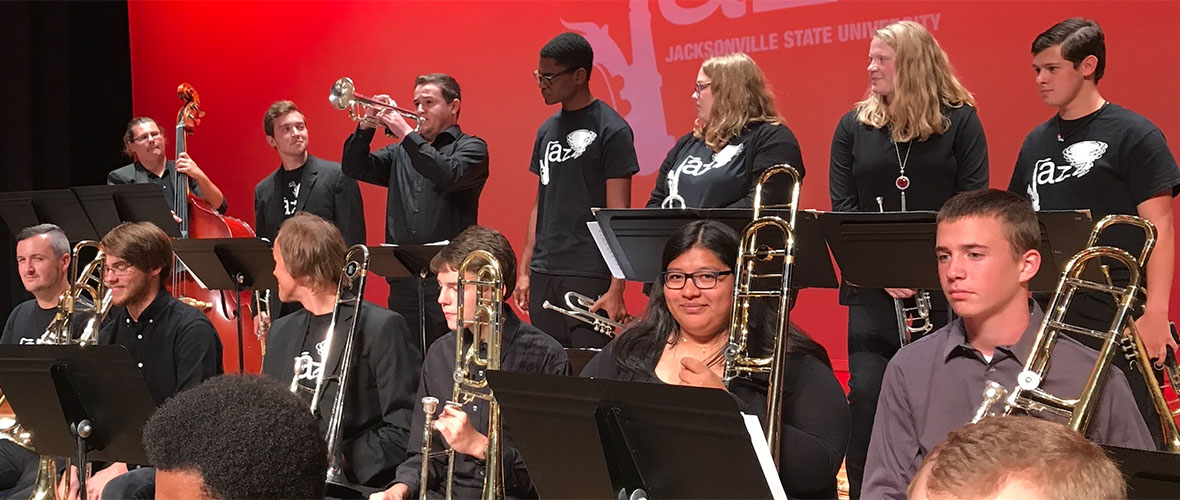 JSU Jazz Ensemble performing