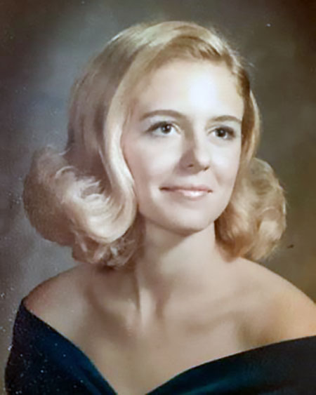 Beverly Lorren as a young woman
