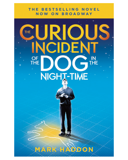 Book Cover- Curious Incident of the Dog in the Night Time