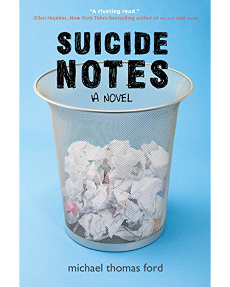 Book cover- Suicide Notes