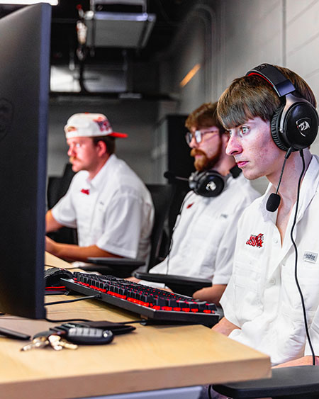 Jax State Esports Studio Students