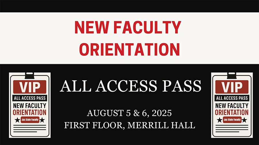 2025 New Faculty Orientation