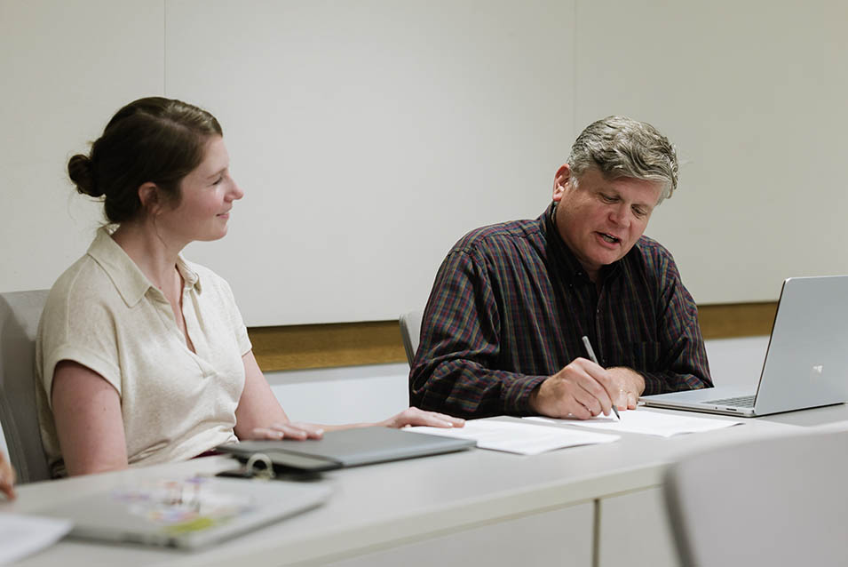 Faculty Senate members discussion