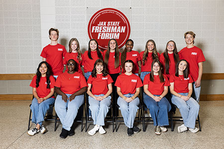 Freshman Forum in Homecoming Parade