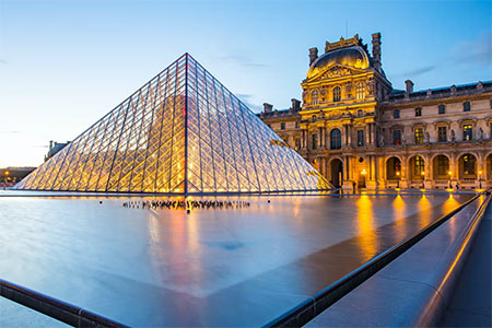 The world’s most visited museum, the Louvre