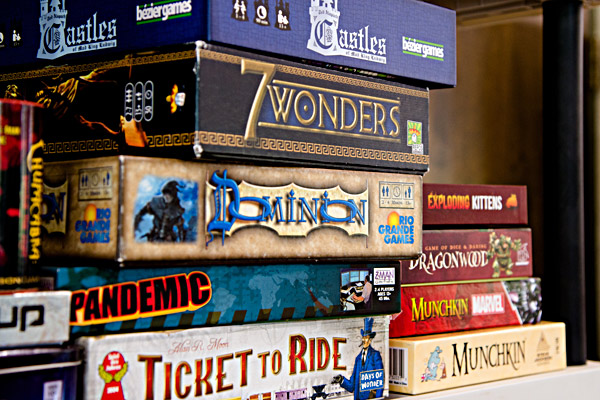 Some of the Games at Gaming Day