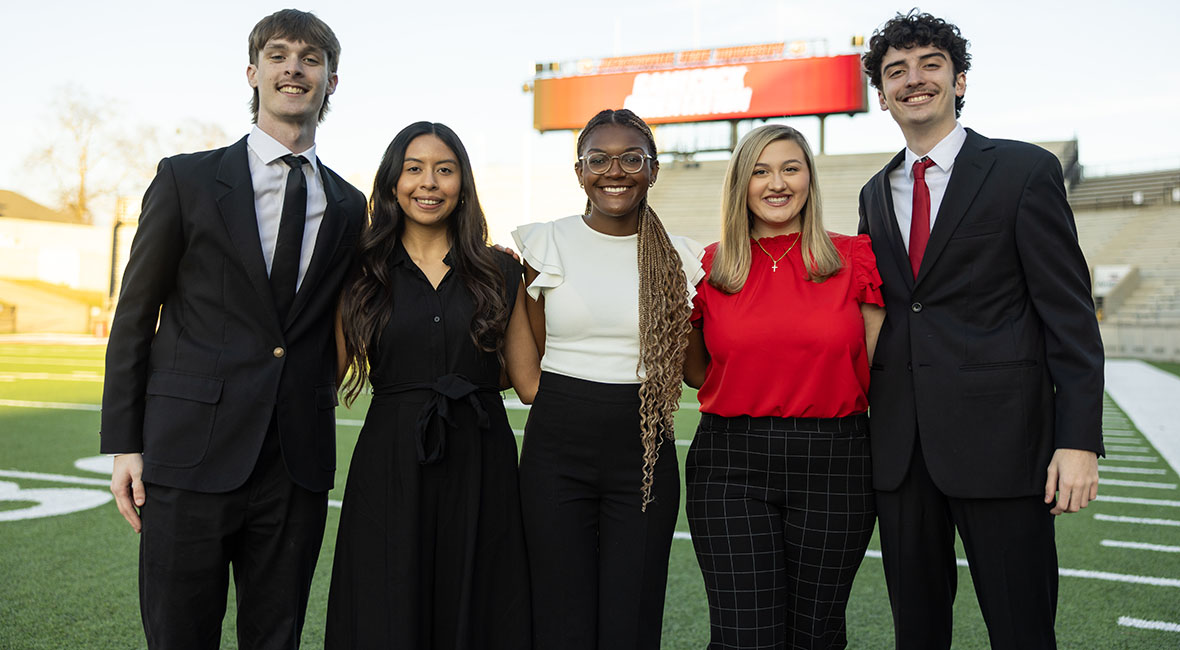 Go Leaders outside of UREC