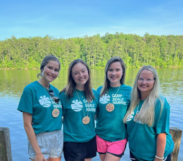 Students at Camp Seale Harris