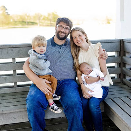 Andrew and Courtney Newsome and family