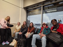 Waiting at the Atlanta airport to fly out