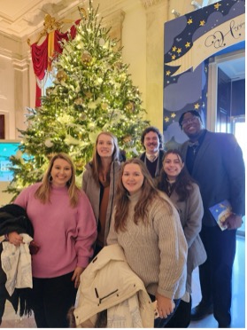 JSU Students touring the White House 2023 -Theme: "Magic, Wonder, and Joy" 