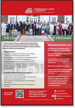 International House Flyer