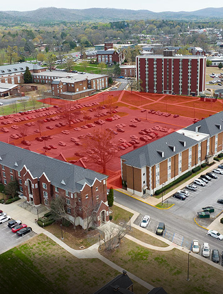 construction related campus map