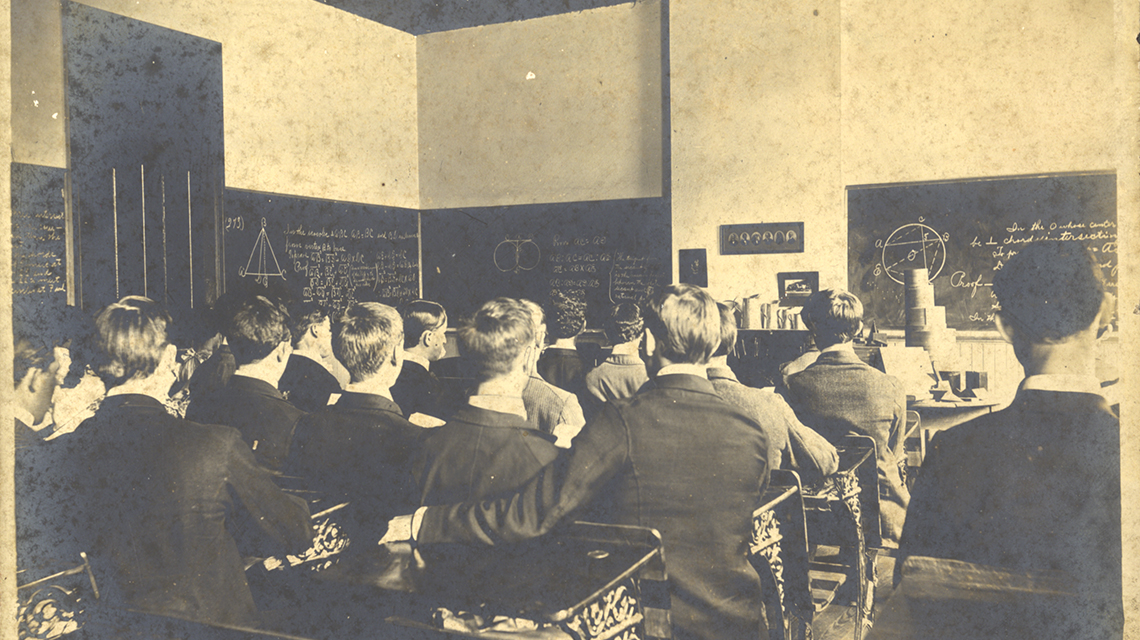 Jacksonville State Normal School, Mathematics Class, circa 1902
