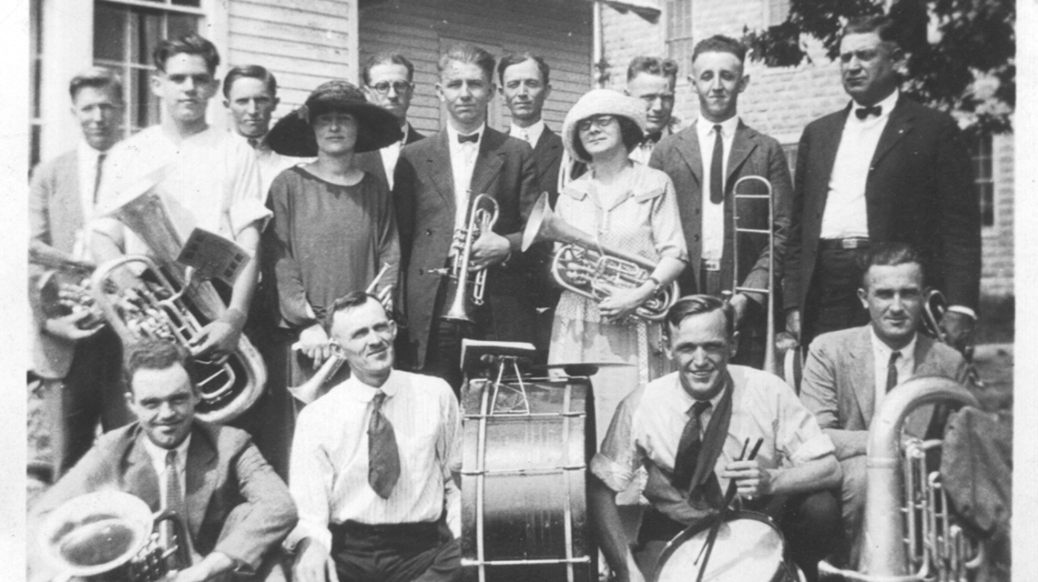 Jacksonville State Normal School Band, circa 1924