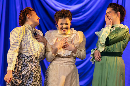 Cast on Stage