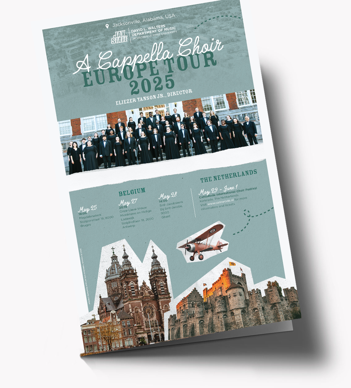 A Capella Europe Tour Program