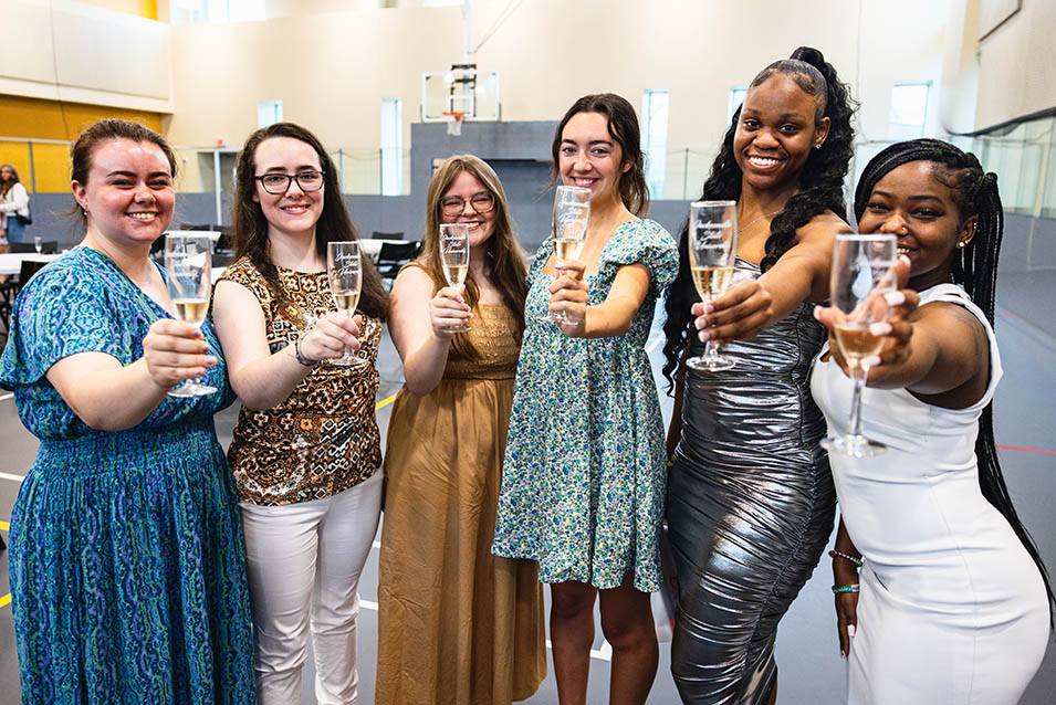 Spring Graduate Students Toast