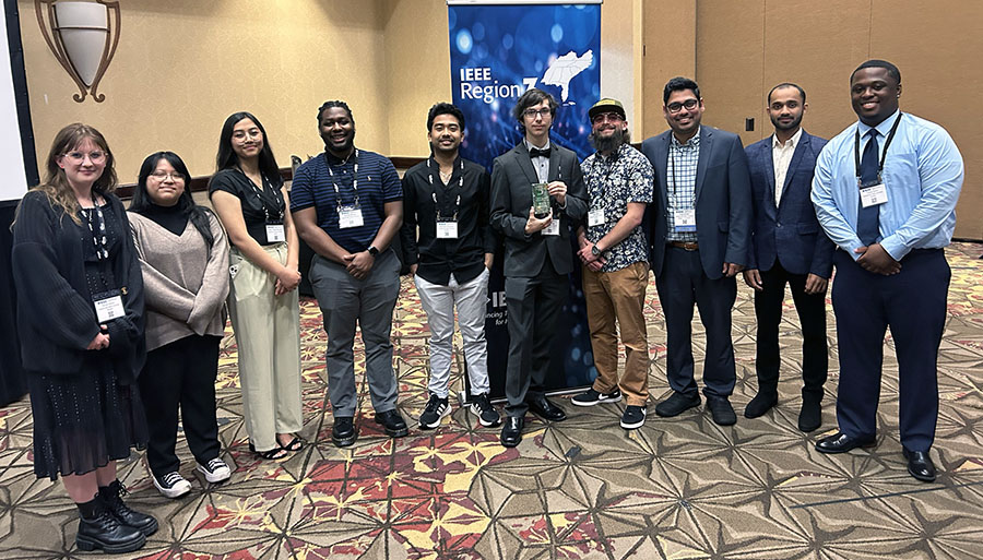 Students at IEEE Southeast Con 2025