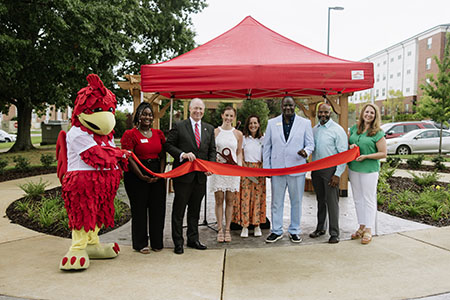 Serenity Garden Ribbon Cutting