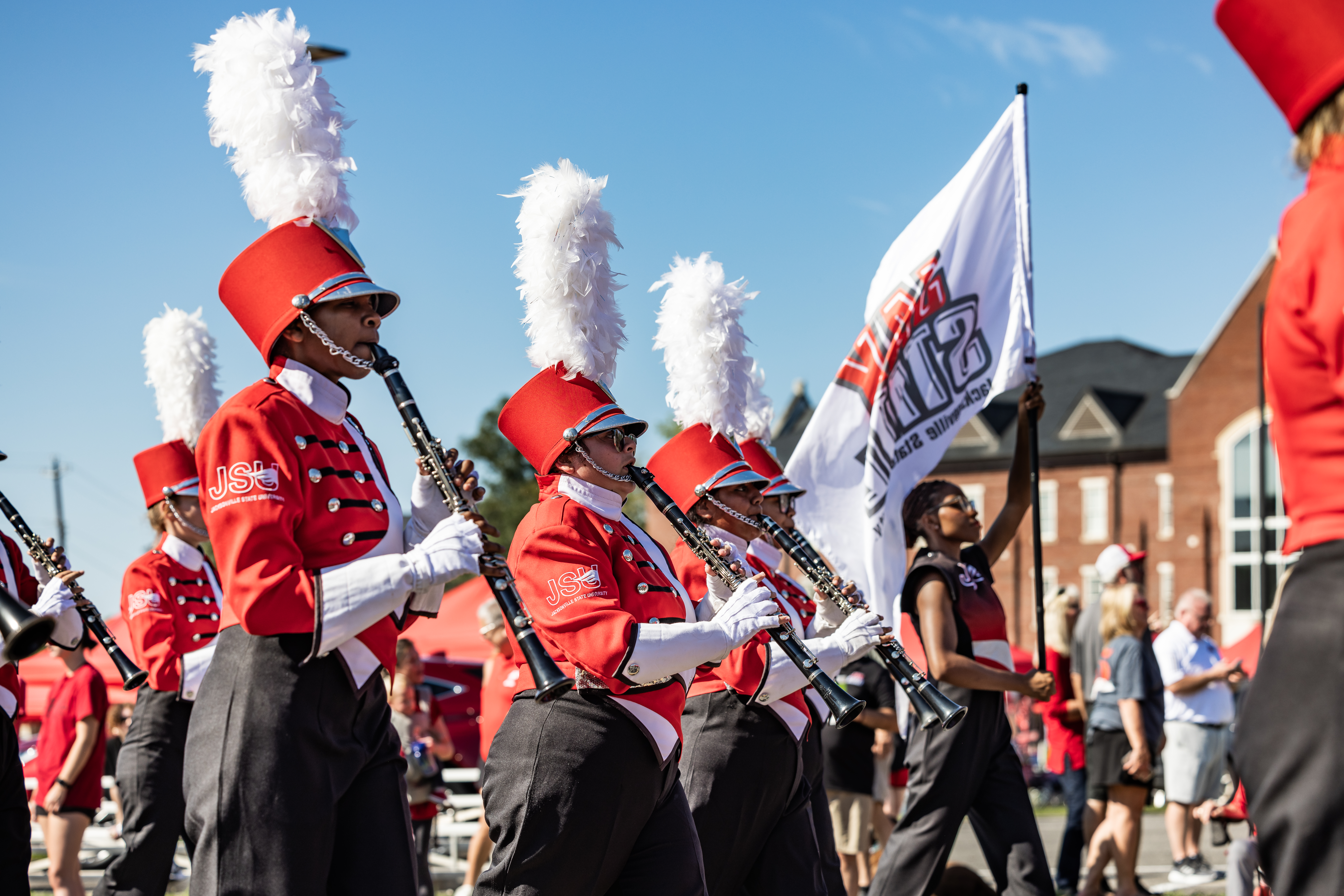 Marching Southerners marching in a parade