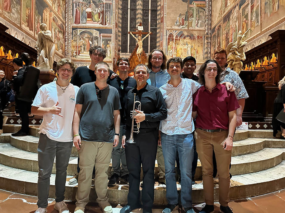 Trumpet students